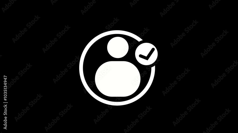 User, profile or people icon on the black background. Profile and User Line Icon. User, profile or people icon on the black background. Profile and User Line Icon.