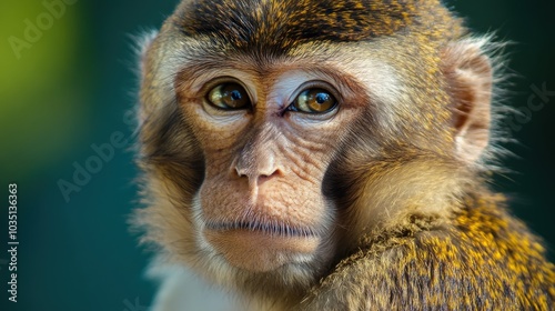 Monkey in Gibraltar: Fascinating Barbary Ape on the British Peninsula