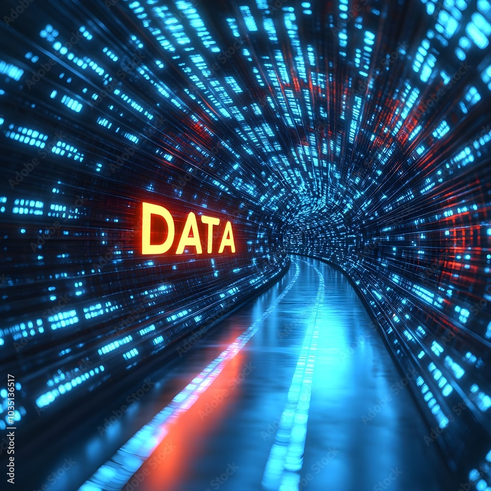 Data Tunnel Digital Information Network Technology Abstract