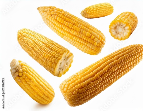 Corn on the cob kernels 