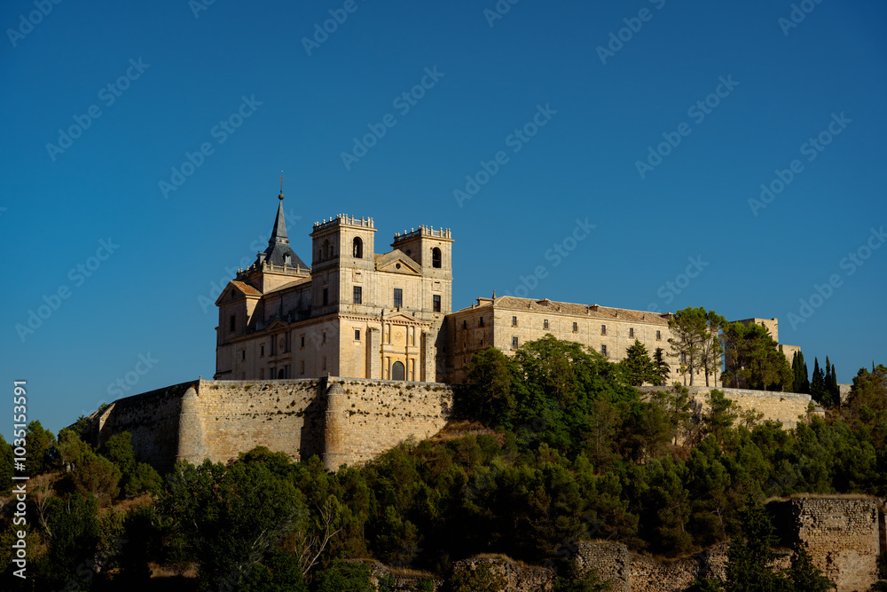 Uclés Monastery in Uclés, Cuenca, Castilla la Mancha, Spain Uclés Monastery in Uclés, Cuenca, Castilla la Mancha, Spain