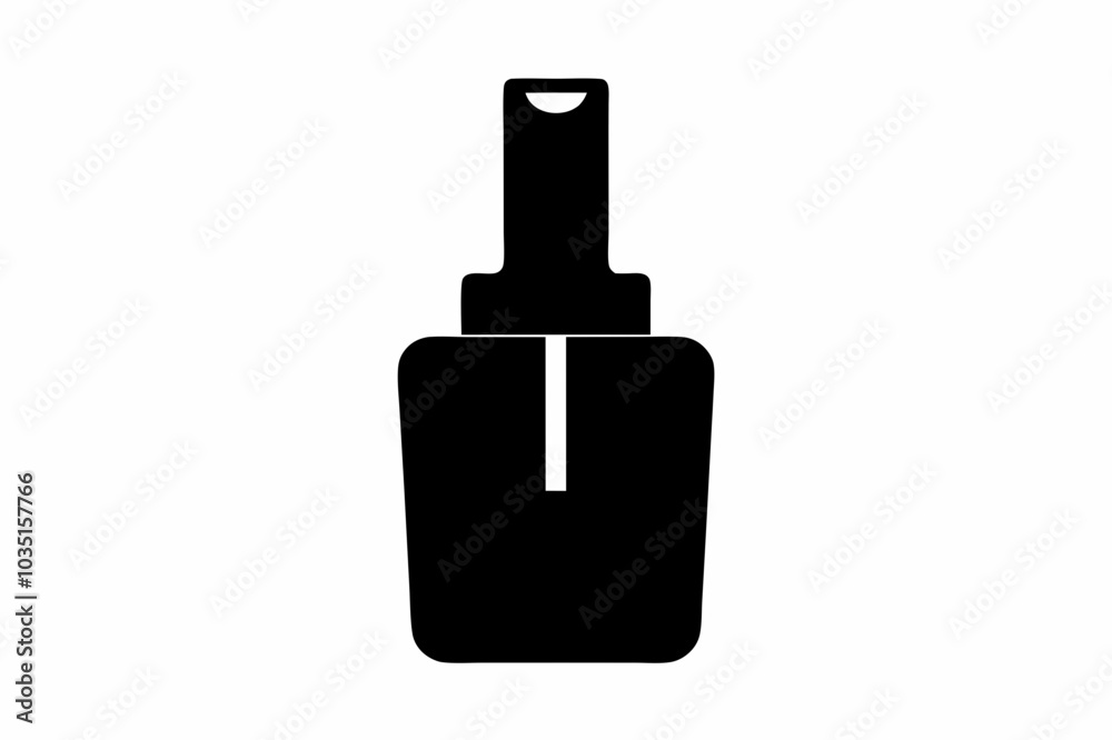 Nail polish bottle icon, Nail polish silhouette vector
Nail polish bottle icon, Nail polish silhouette vector