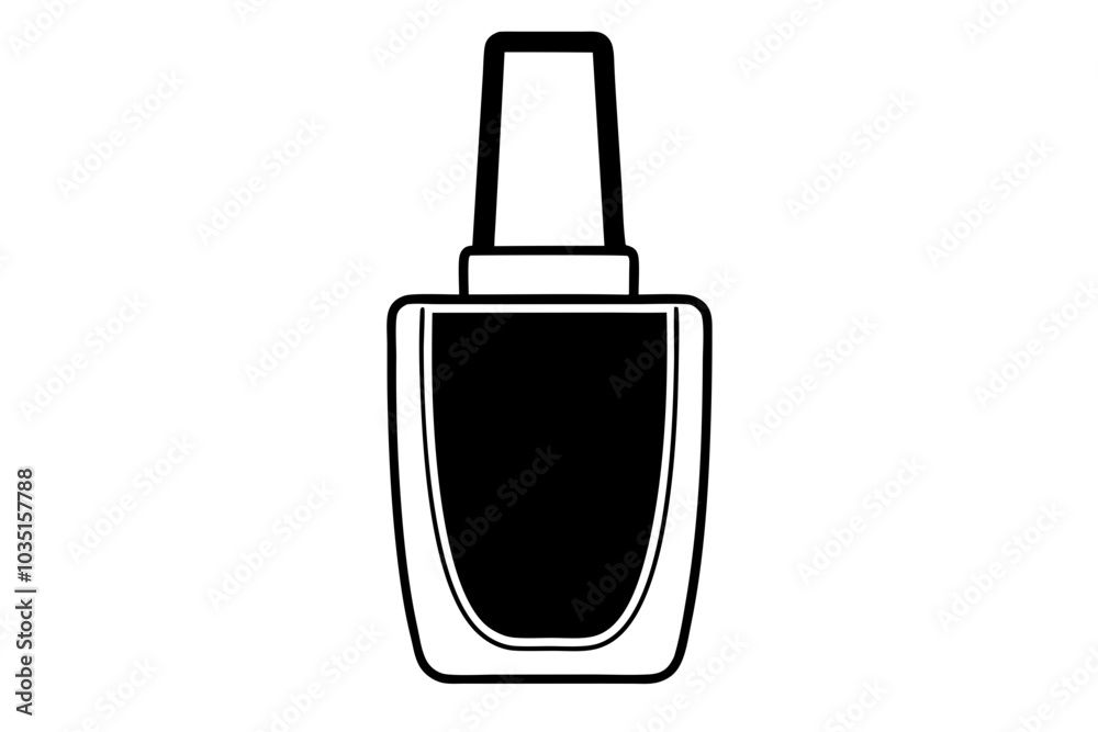 Nail polish bottle icon, Nail polish silhouette vector
Nail polish bottle icon, Nail polish silhouette vector