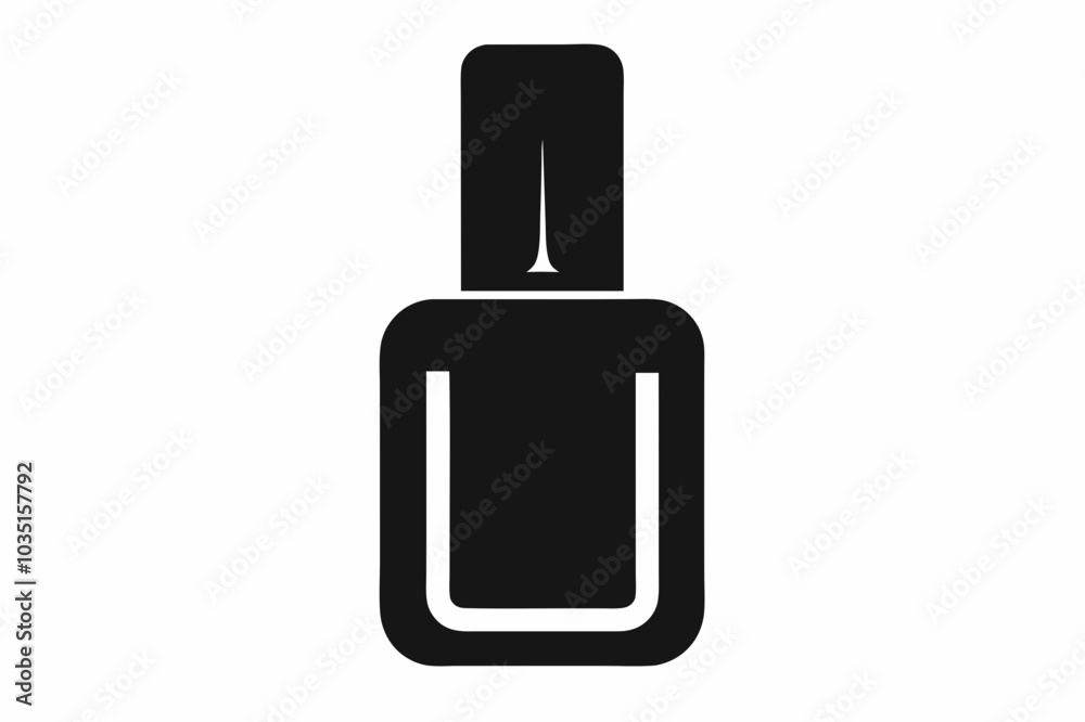 Nail polish bottle icon, Nail polish silhouette vector
Nail polish bottle icon, Nail polish silhouette vector