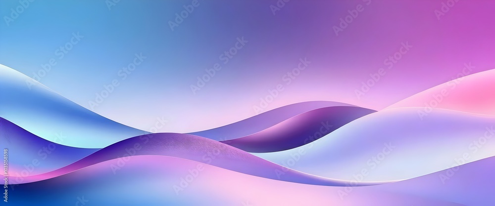 Abstract Wavy Background with Blue, Purple, and Pink Abstract Wavy Background with Blue, Purple, and Pink