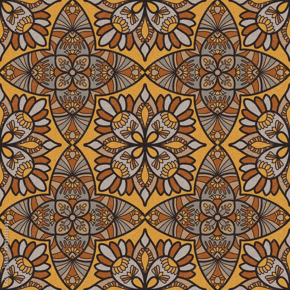 ethnic tile pattern ethnic tile pattern