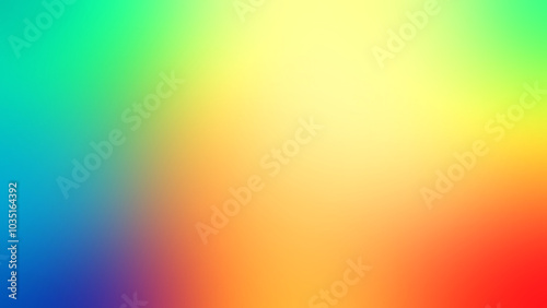 Coloured Blurred Abstract Background, Smooth transitions of iridescent colors, Soft pastel color gradient, Colorful gradient Rainbow Background