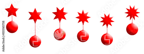 241015_kugeln mit Zahl und Taube rot g
