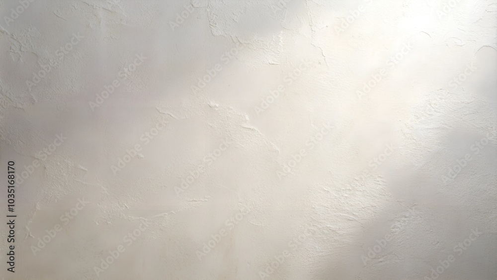 Obraz premium Subtle textured white plaster wall background.