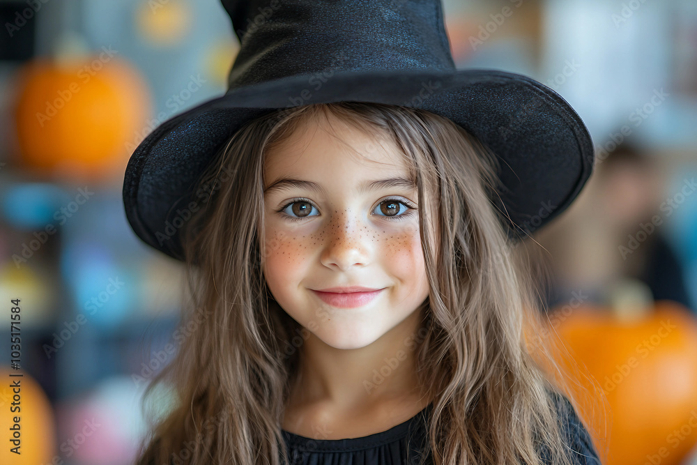 Ai generated picture of little children celebrate Halloween Ai generated picture of little children celebrate Halloween