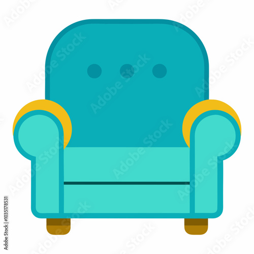 Armchair Icon High Quality Furniture Illustrations for Interior Design and Creative Projects