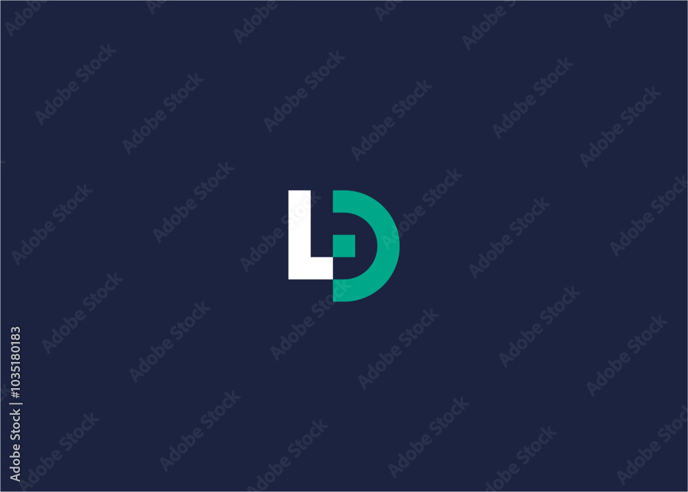 Letter dl or ld logo icon design vector design template inspiration Letter dl or ld logo icon design vector design template inspiration