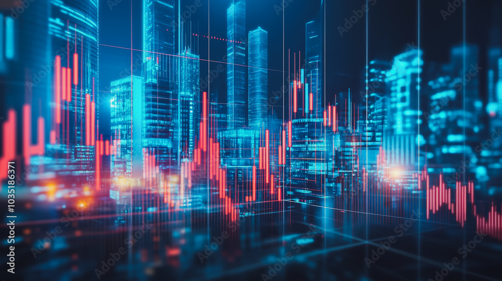 Abstract business network smart city and charts and graphs with statistics to innovative analyze business potential and forecast future development of companies growth. Abstract business network smart city and charts and graphs with statistics to innovative analyze business potential and forecast future development of companies growth.