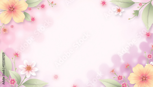 Flower Background Design – Beautiful and Elegant Floral Visuals for Creative Projects