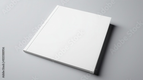 Present your designs with a sleek and professional look using the us letter perfect bound cover mockup. Ideal for showcasing book covers, reports, or portfolios in a letter-sized format