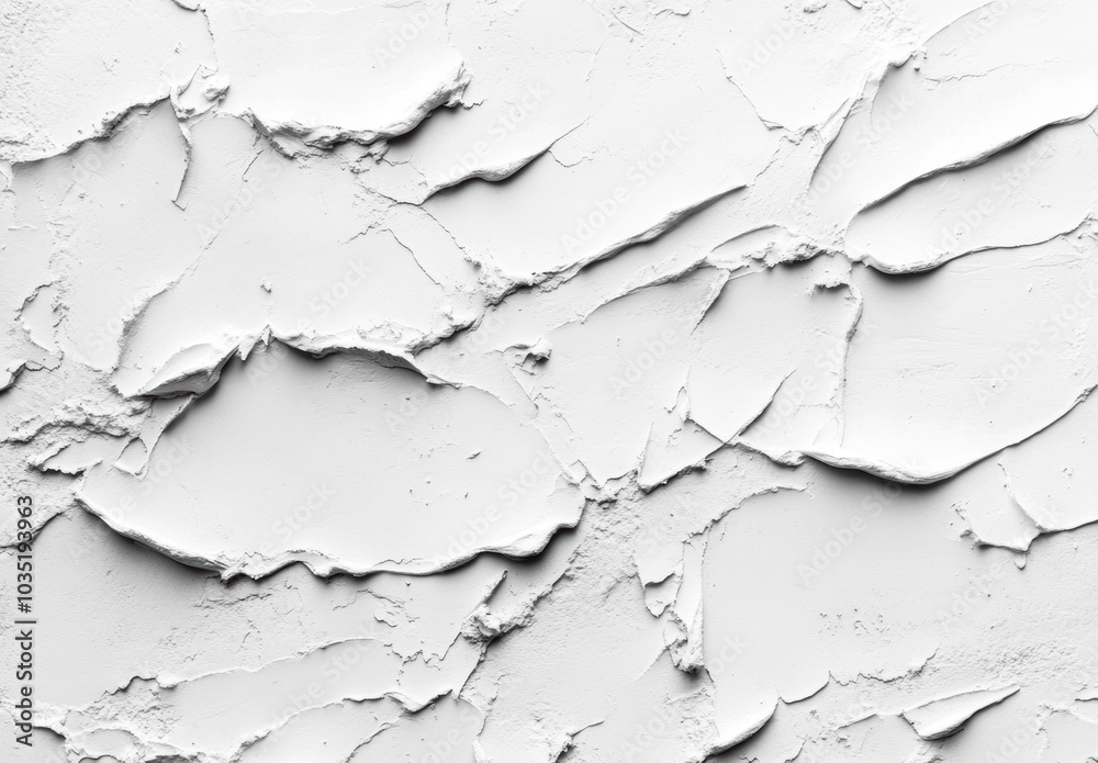 White Textured Wall.