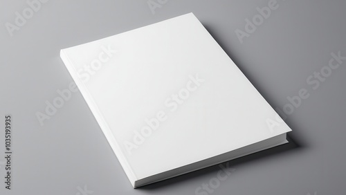 Present your designs with a sleek and professional look using the us letter perfect bound cover mockup. Ideal for showcasing book covers, reports, or portfolios in a letter-sized format