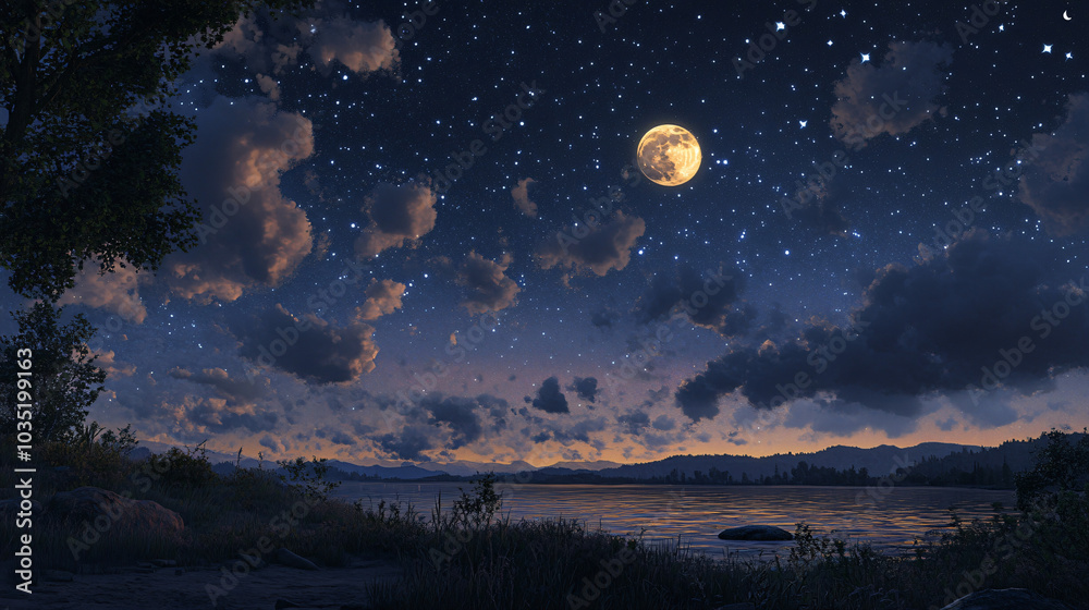 relaxing night time sky relaxing night time sky