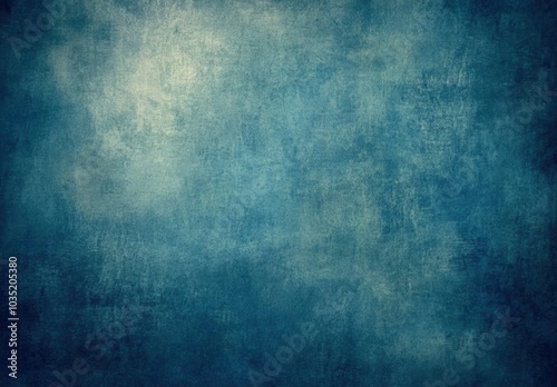 Blue Grunge Texture.