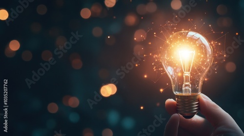 Illuminating Ideas with a Glowing Light Bulb