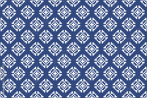 Pixel seamless knitted patter, textile pattern 