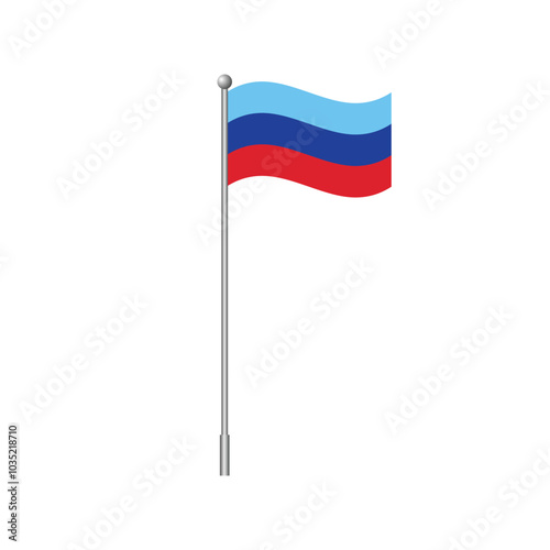Flag of the Luhansk People's Republic. Element flag design isolated on white. Vector Free Download Flag of the Luhansk People's Republic. Element flag design isolated on white. Vector - GFXLoad