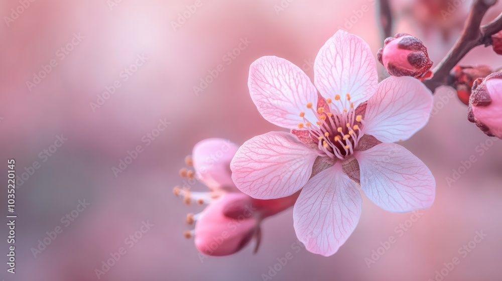 Obraz premium Pink Blossom in Spring