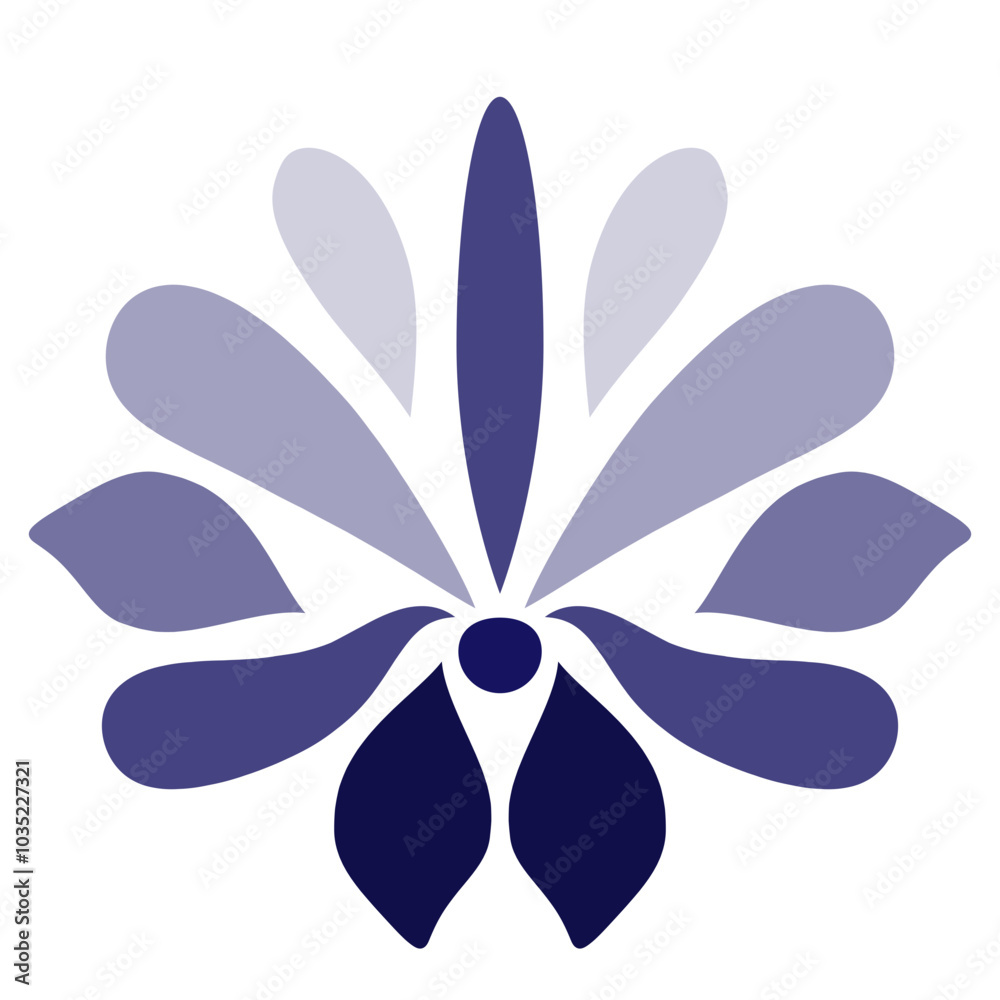 Asbstract floral pattern