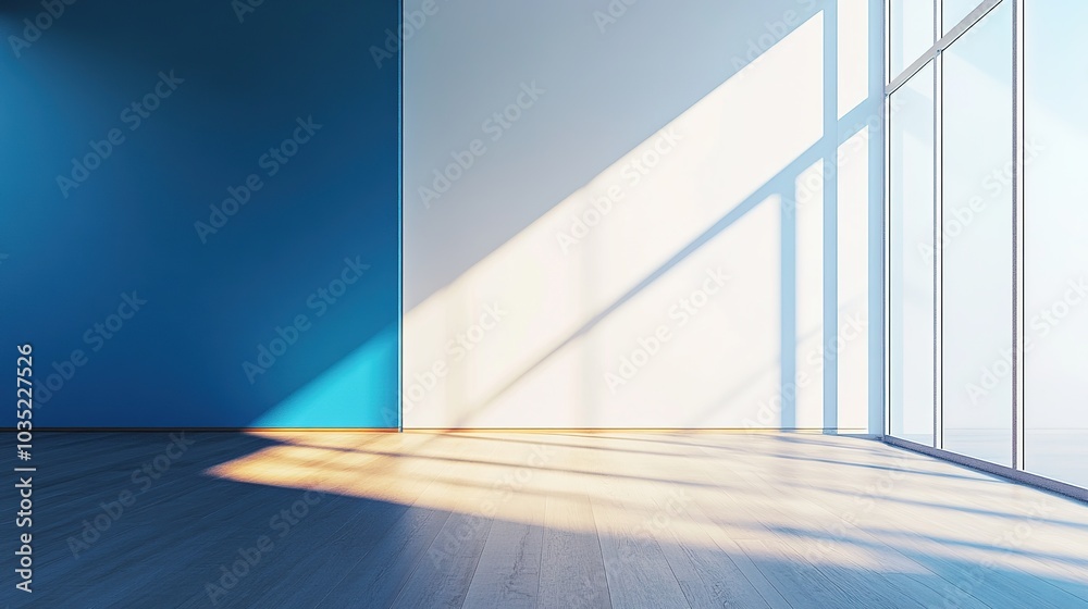 Obraz premium Bright and Spacious Interior with Natural Light