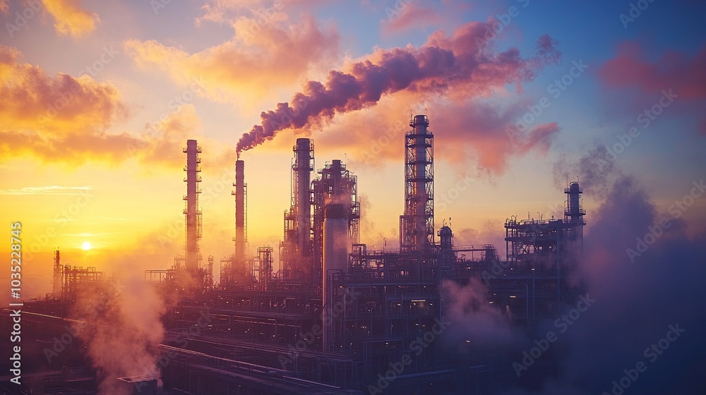 Industrial Sunset Industrial Sunset