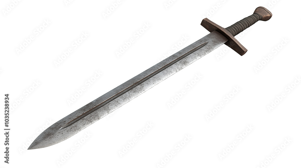 Highquality photo of a sword on a white background. Photo realistic photo.
Highquality photo of a sword on a white background. Photo realistic photo.