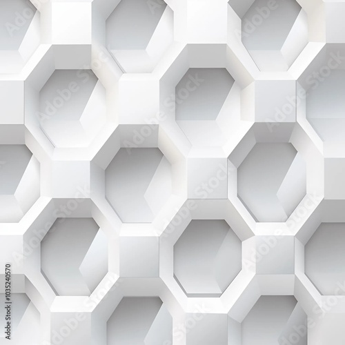 abstract background with hexagons