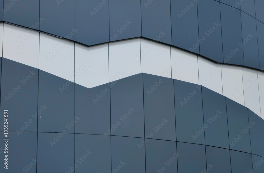 Modern Contrast: Dark Gray and White Wall Exterior in Contemporary Design Modern Contrast: Dark Gray and White Wall Exterior in Contemporary Design
