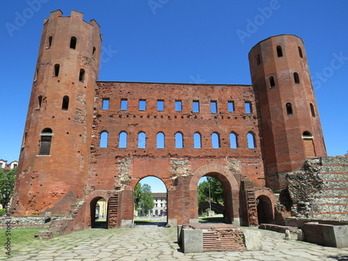 Porta Palatina, Torino, Piemonte, Italia