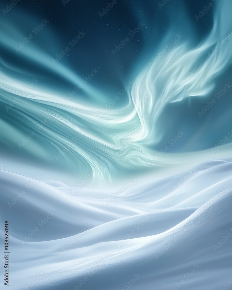 Obraz premium Winter Whispers: Minimalist Interpretations