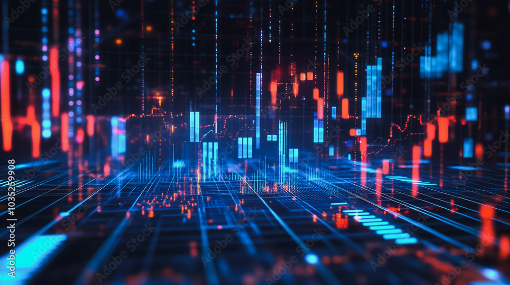 Obraz premium Smart digital Innovation city with connection network reciprocity over the cityscape. of future smart wireless digital city and social media networking systems that connects people with in city