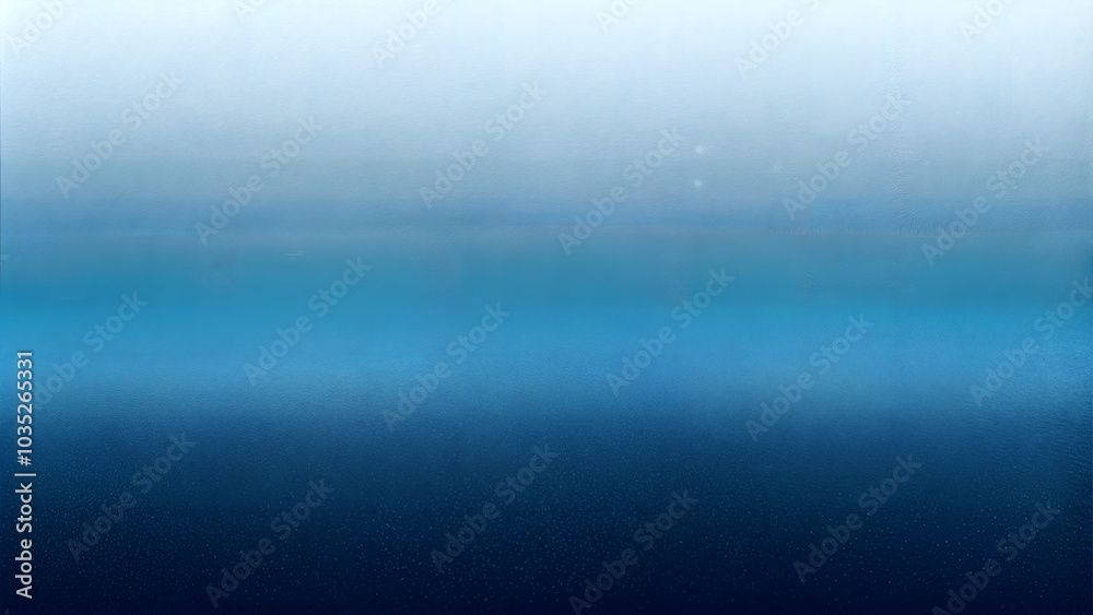 Obraz premium Blue gradient abstract background with soft horizontal transitions.