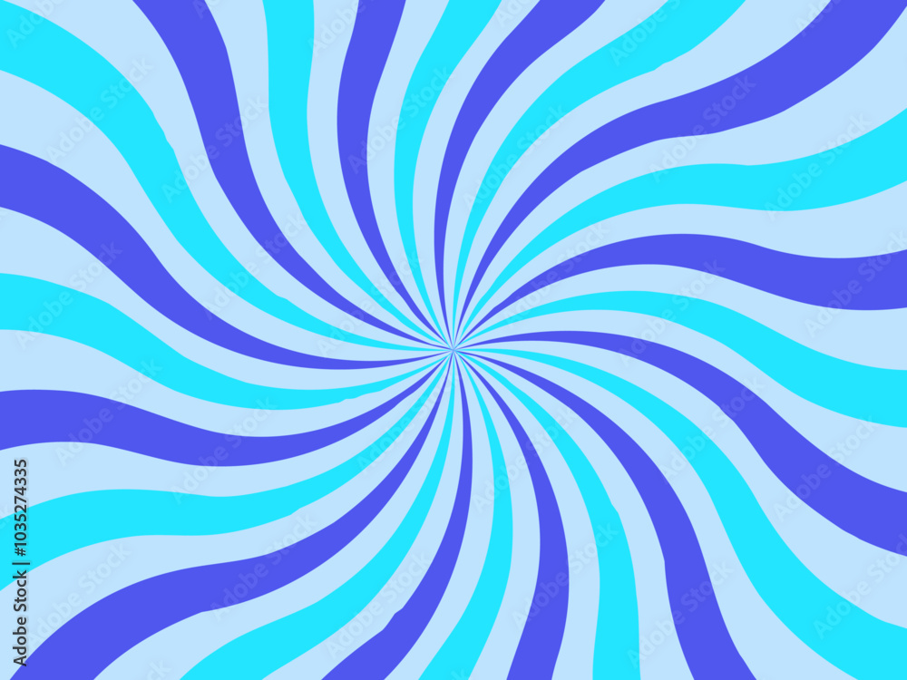 Abstract sunburst blue and bright background design Abstract sunburst blue and bright background design