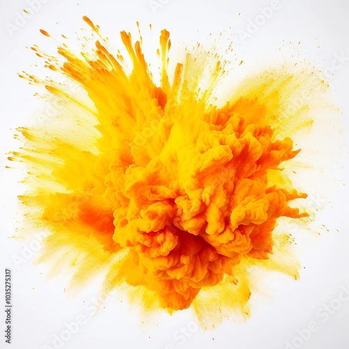 orange flower isolated on white background Haldi Decor Hula Hoop Floral Traditional DIY Idea For Haldli	    