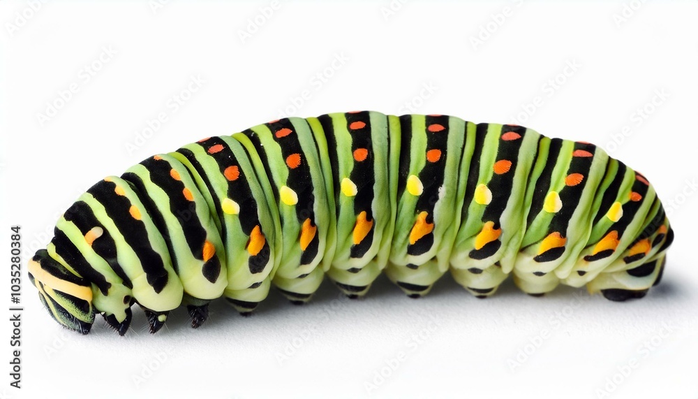 Naklejka premium Swallowtail Butterfly Caterpillar