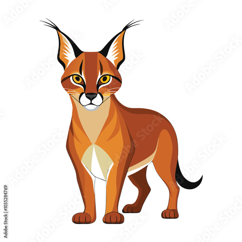 caracal animal best vector design ai eps file download