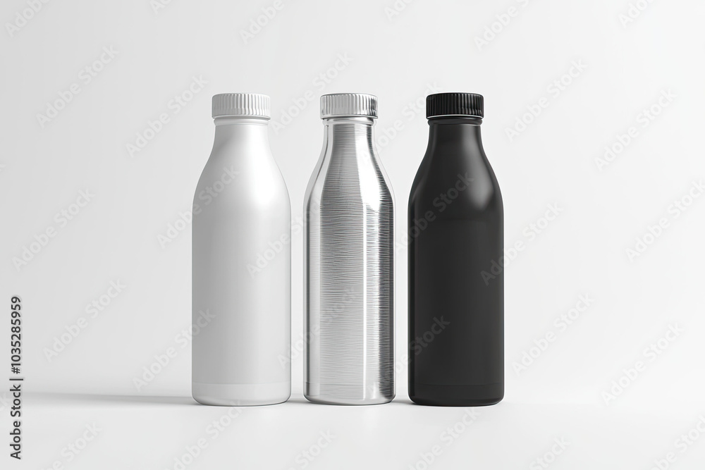 Water Bottle Mockup, high-end and customizable with realistic high-resolution rendering, ideal for branding, packaging design, and professional presentations, AI Generative Water Bottle Mockup, high-end and customizable with realistic high-resolution rendering, ideal for branding, packaging design, and professional presentations, AI Generative