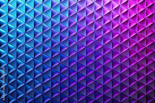 asymmetrical purple blue and blue grid background