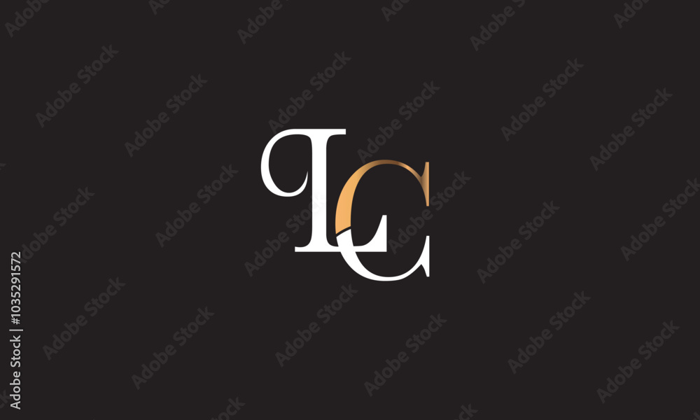 LC, CL, L, C Abstract Letters Logo Monogram LC, CL, L, C Abstract Letters Logo Monogram