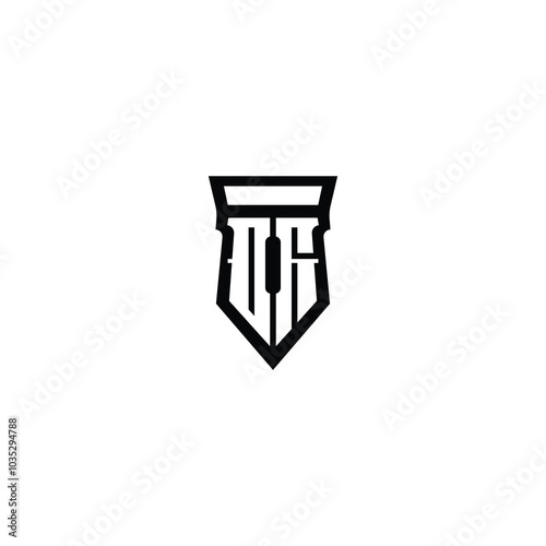 DF monogram logo design letter text name symbol monochrome logotype alphabet character simple logo