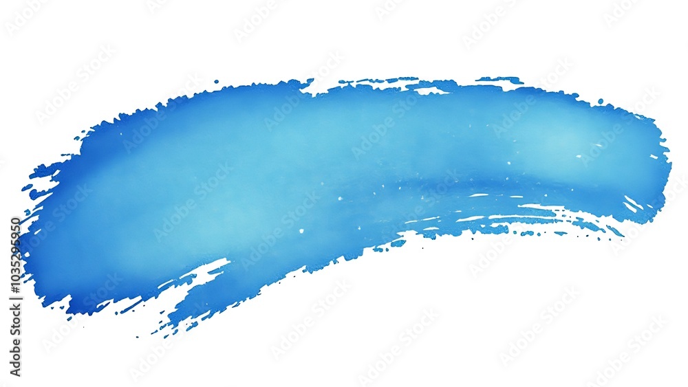 Obraz premium blue watercolor splash with varying shades and textures, creating an abstract and artistic effect