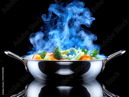 Colorful Vegetables in Beautifully Lit Setting