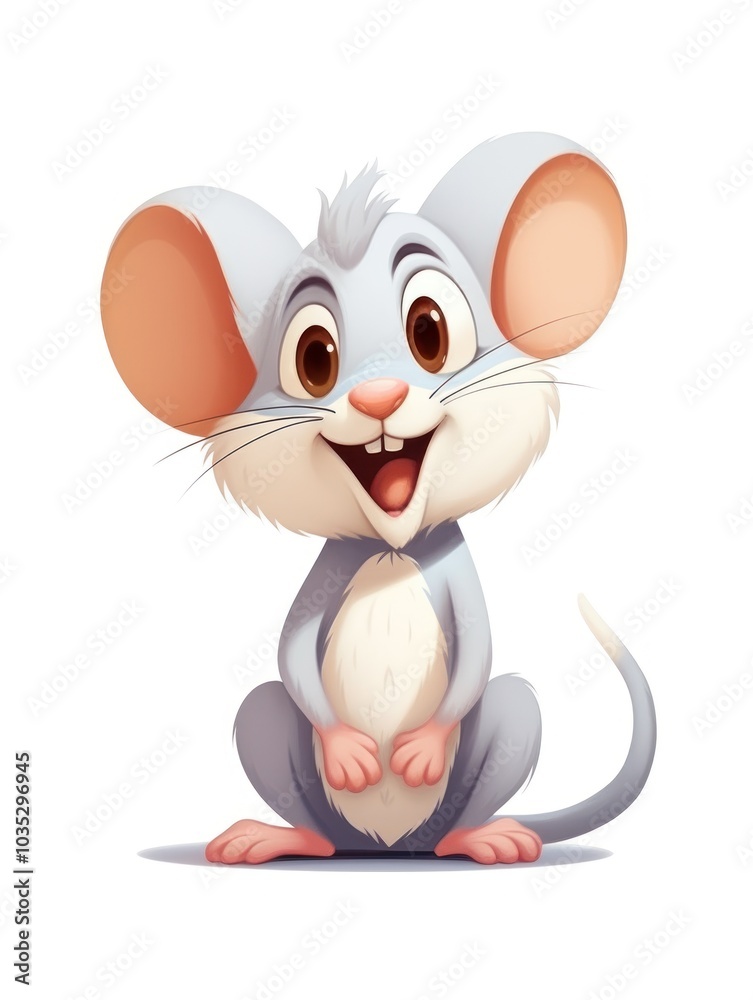 Cartoon mouse character Cartoon mouse character
