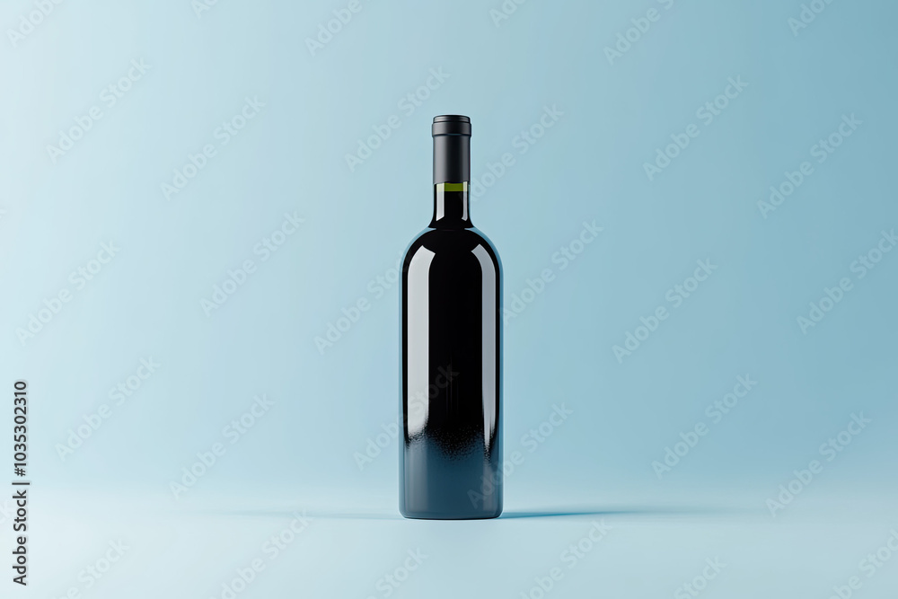 Wine Bottle Mockup, high-end and customizable with realistic high-resolution rendering, ideal for branding, packaging design, and elegant presentations, AI Generative Wine Bottle Mockup, high-end and customizable with realistic high-resolution rendering, ideal for branding, packaging design, and elegant presentations, AI Generative