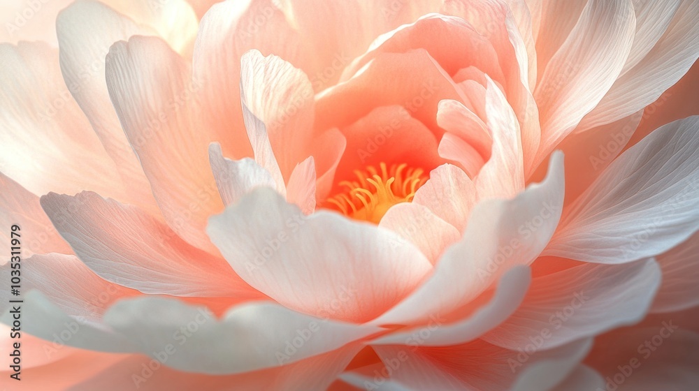 Delicate Pink Flower Petals